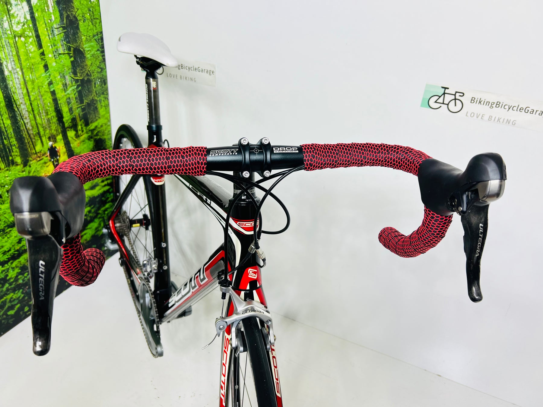 Road Bike Handlebars Scott Bar Tape Tape Installation Wrap