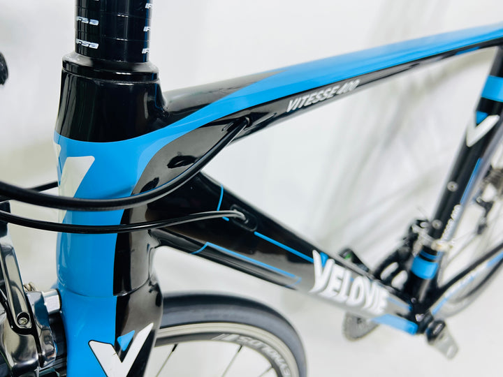 VeloVie Vitesse 400 Carbon Fiber Road Bike-2015, 54cm, 11-Speed SRAM Force
