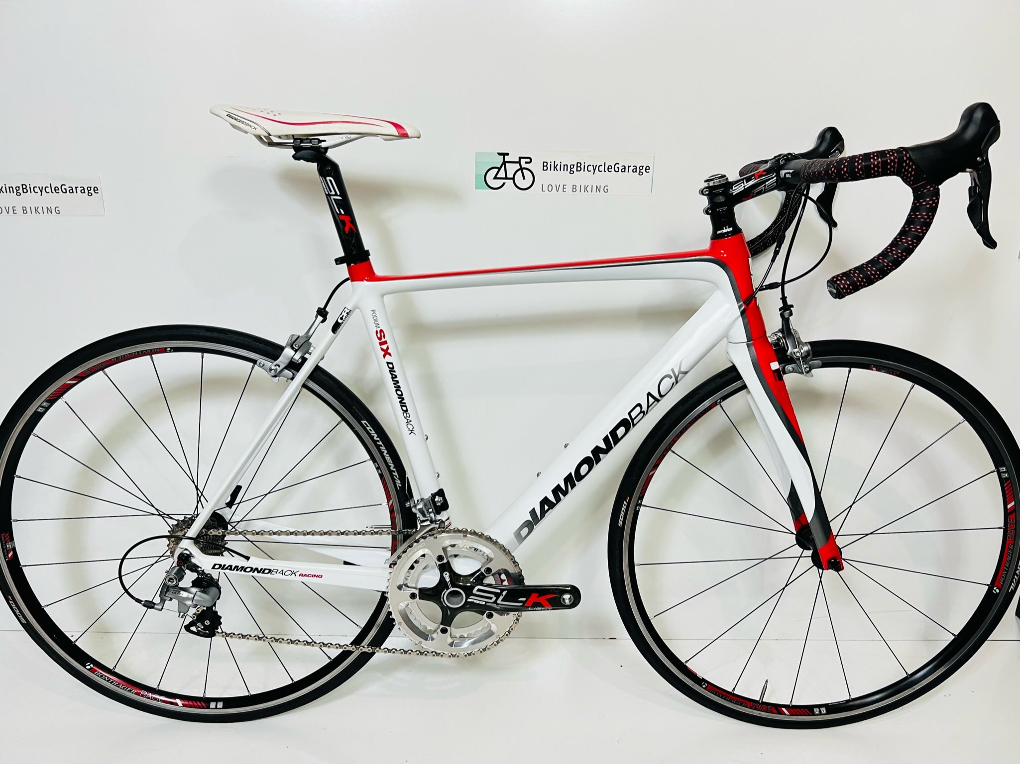 Diamondback Podium Six, Shimano Ultegra, Carbon Fiber Road Bike, 56cm