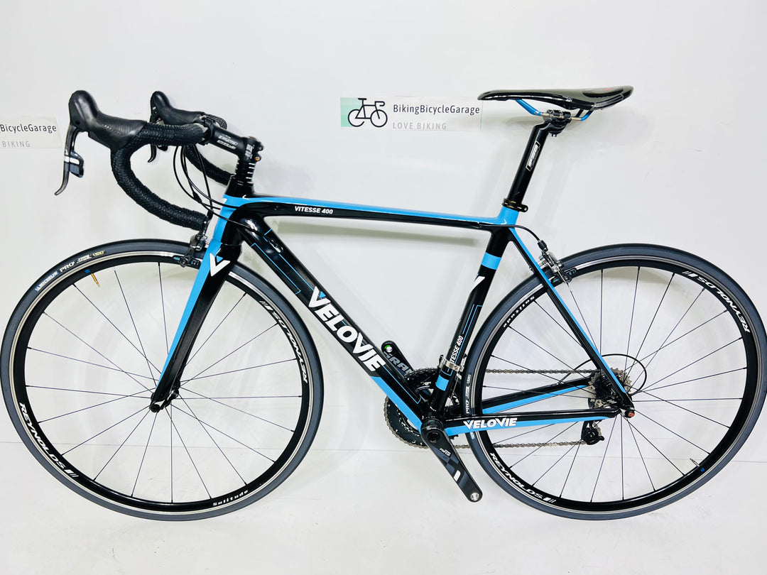 VeloVie Vitesse 400 Carbon Fiber Road Bike-2015, 54cm, 11-Speed SRAM Force