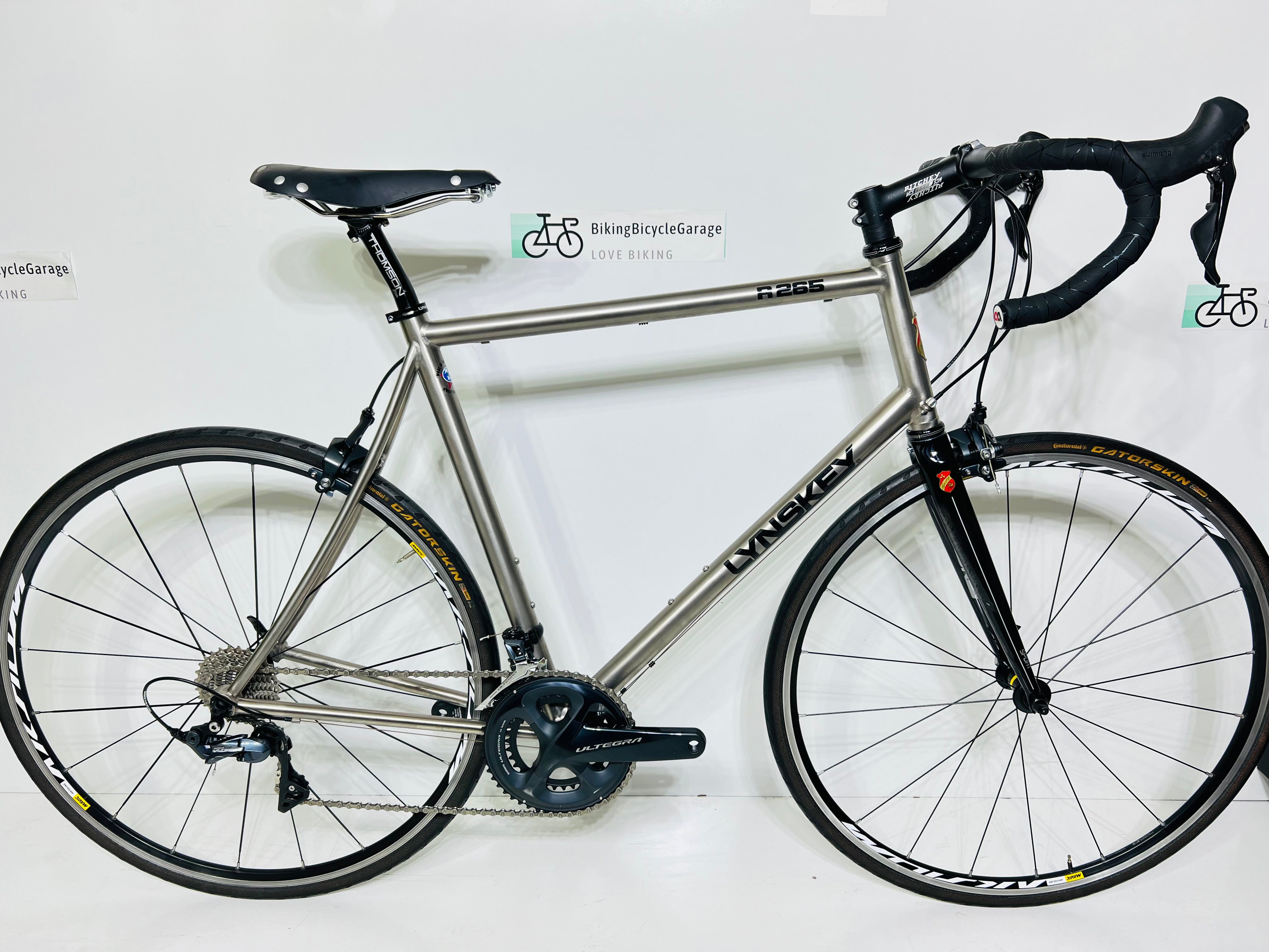 Lynskey R265, 11-Speed Shimano Ultegra, Titanium Road Bike, 58cm, MSRP:$4,500