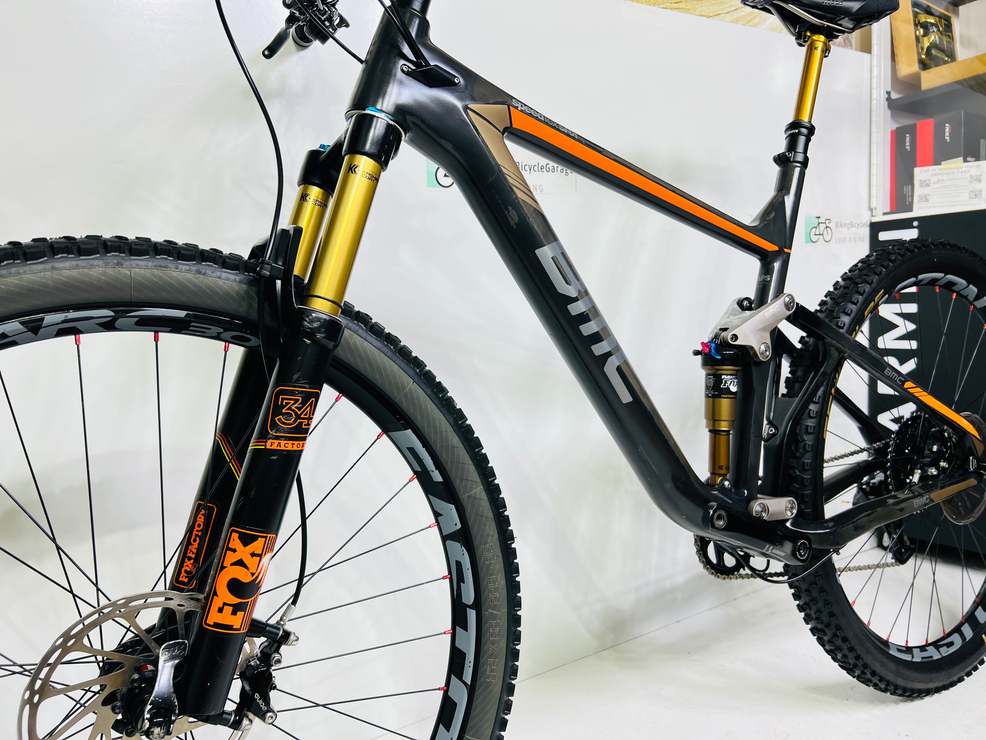 BMC SpeedFox SF01 Carbon Fiber Mountain Bike-2015, XL, XX1